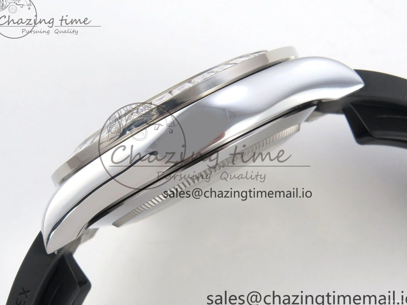 0207 Elegant Daytona 116589TBR ‘Eye Of The Tiger’ SS 3CF 1:1 Best Edition Tiger Diamonds Dial on Oysterflex Strap SH4130 V2 (Mod Version) 49